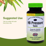 Herbs Etc. HB Pressure Tonic, presentación natural y atractiva para uso diario.