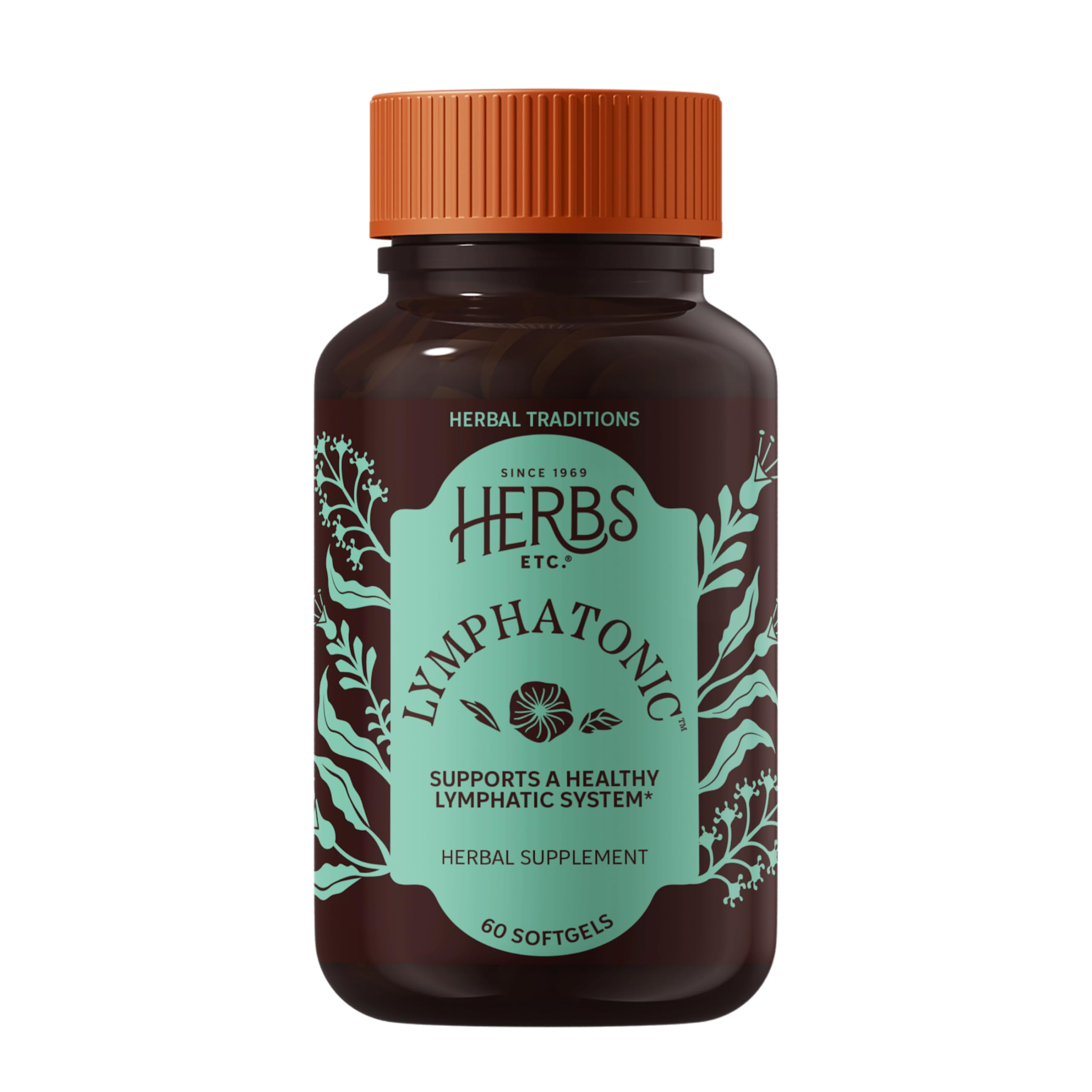 Herbs Etc. Lymphatonic capsula blanda para apoyar el sistema linfatico y drenaje