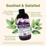Herbs Etc. Rocky Mountain Throat Syrup, uso diario para bienestar diario