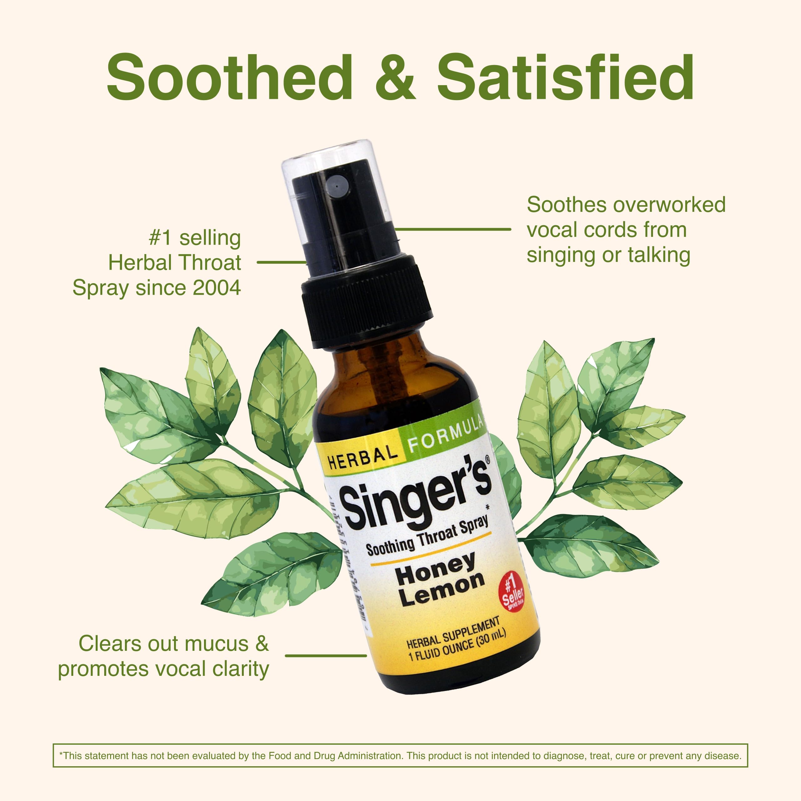 Herbs Etc. Singer's Saving Grace empaque compacto ideal para viajes