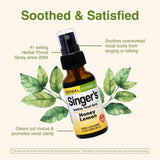 Herbs Etc. Singer's Saving Grace empaque compacto ideal para viajes