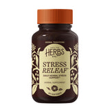 Herbs Etc. Stress ReLeaf en botella para apoyo diario al equilibrio.