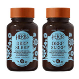 Herbs Etc. Sueño profundo: cápsulas suaves en botella para descanso nocturno