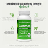 Composición de Gymnema Sylvestre puro, uso herbal diario.