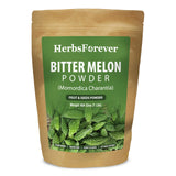 HerbsForever Polvo de Karela para batidos y recetas, sabor y nutrición.