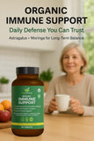 Herb Vitality: ingredientes naturales saúco, astrágalo, jengibre y moringa.