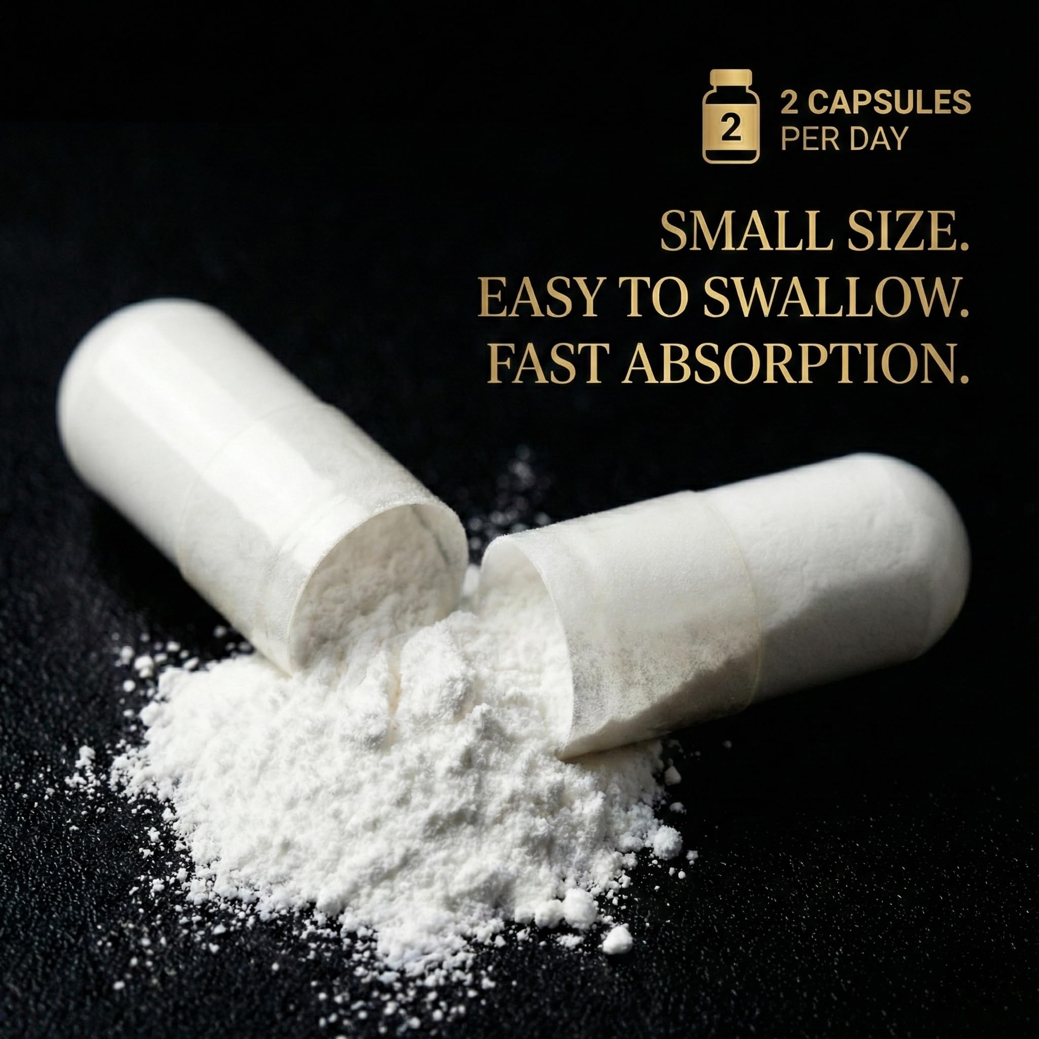 Cápsula HerbX NADH-Resveratrol con ingredientes premium.