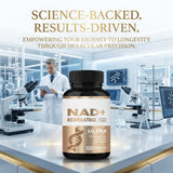 Ritual diario con HerbX NADH-Resveratrol para apoyo suave.