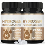 HerbX tabletas de agua hidrogenada frente al envase, ideal para hidratación diaria.