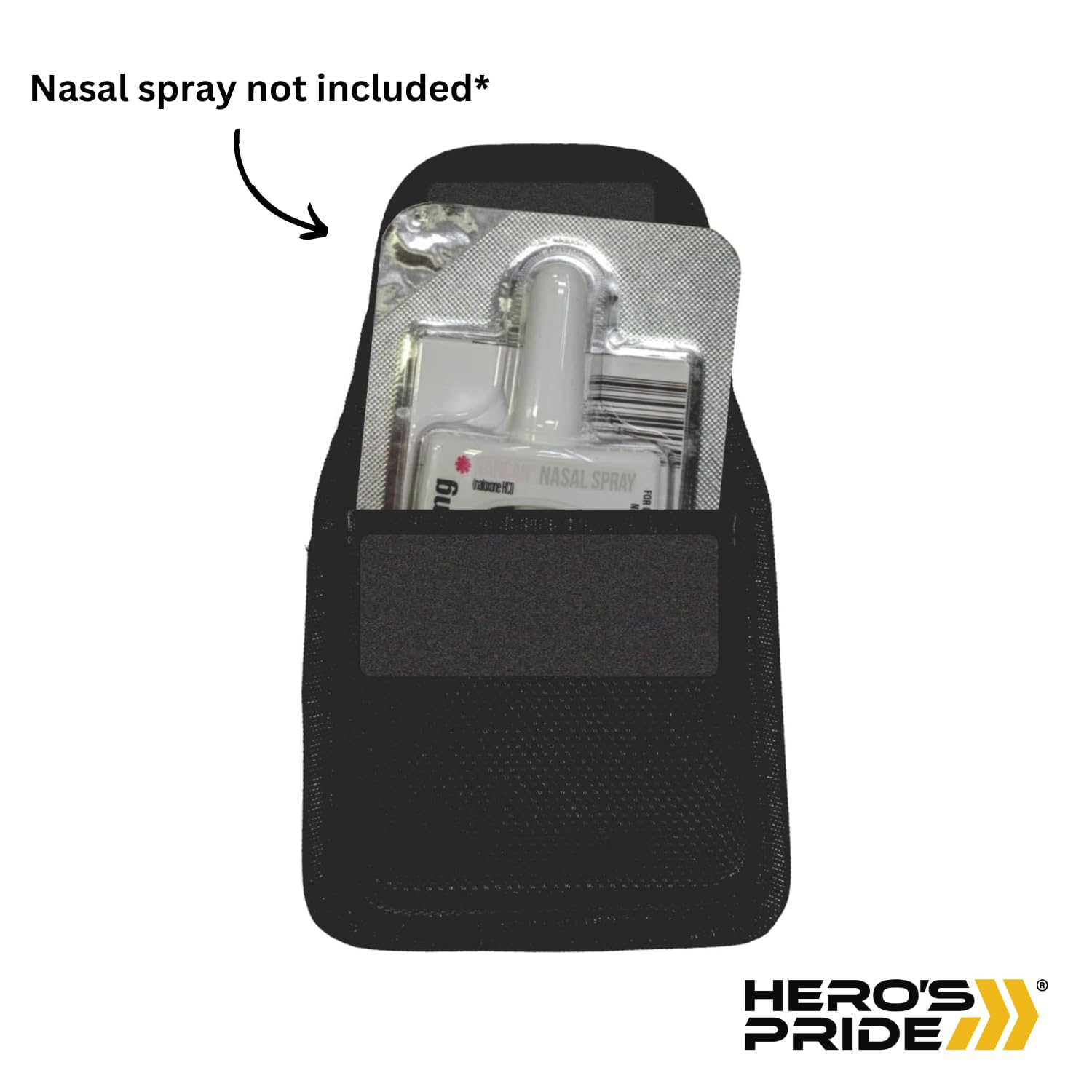 Hero's Pride funda Ballistic con sistema Snap y Slide para agarre seguro
