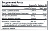 Herpanacine Diamond: rutina diaria de suplementación para la piel.