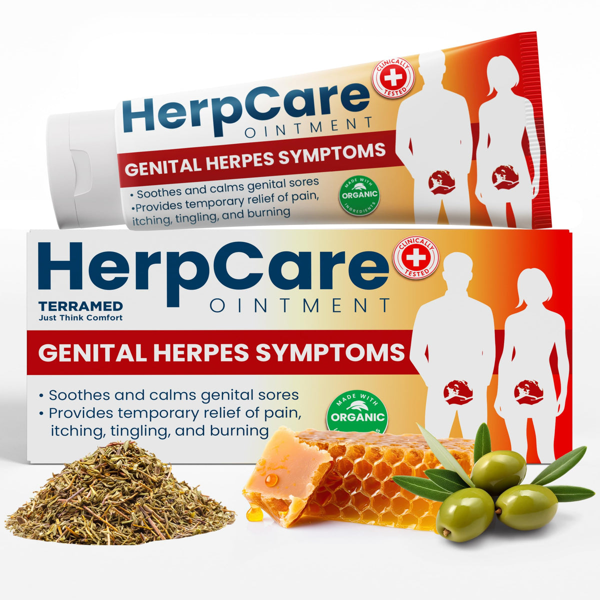 Herpcare ungüento acción rápida para genitales alivia picor y ardor