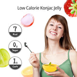 Hethstia Konjac Jelly textura elástica y suave, experiencia sin residuo pegajoso