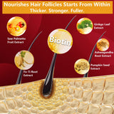 HevChay Bloqueador DHT, beneficios visibles, cabello con aspecto más completo
