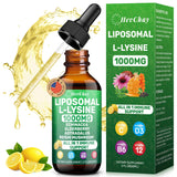 HevChay lisina liposomal 1000mg en botella, ideal para uso diario y familiar.
