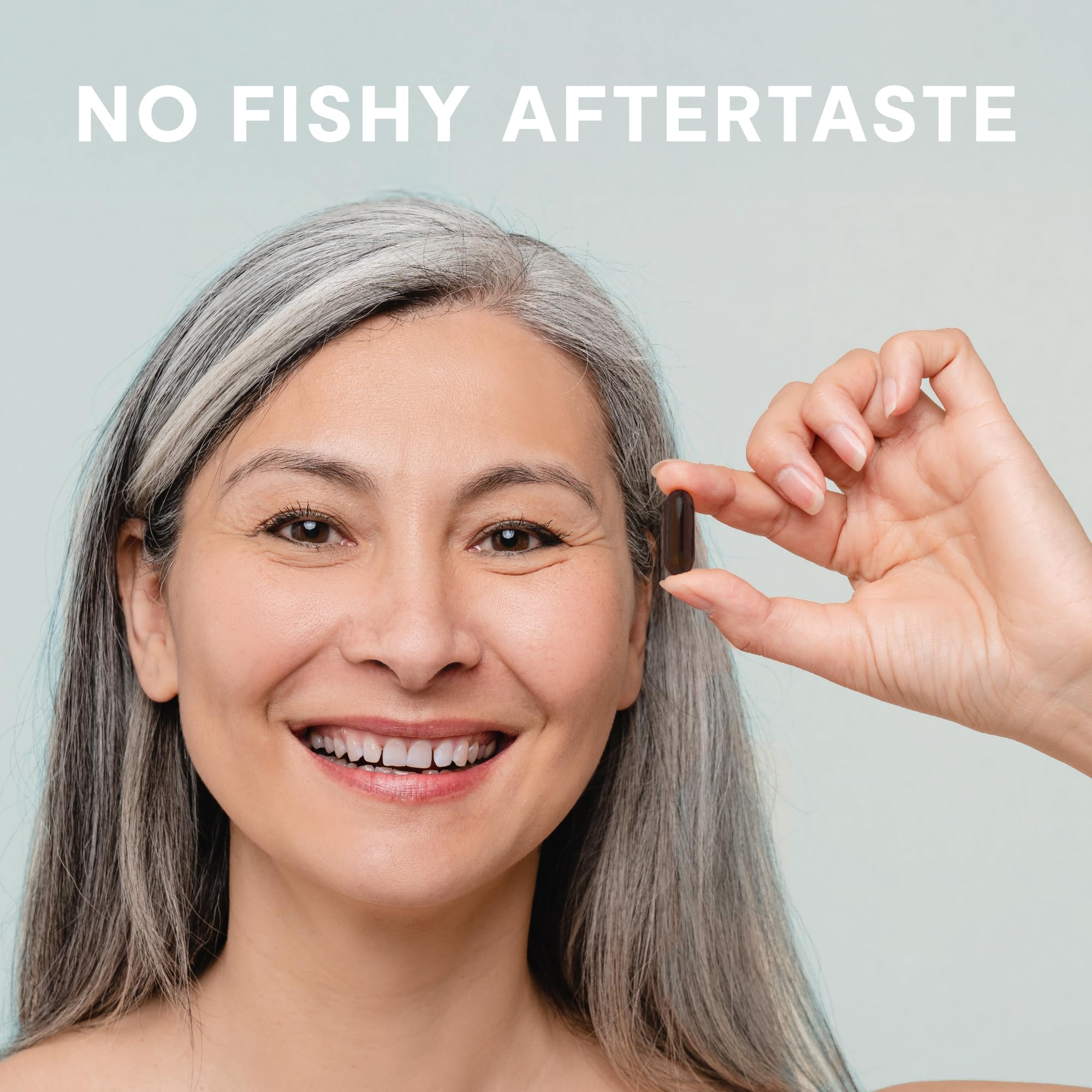 Heyedrate Omega-3: cápsulas sin sabor para evitar regusto a pescado.