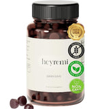 heyremi Debloat Gummies en frasco, alivio práctico para después de comer.