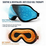 HI FINE CARE máscara con oscurecimiento total para dormir y viajar.