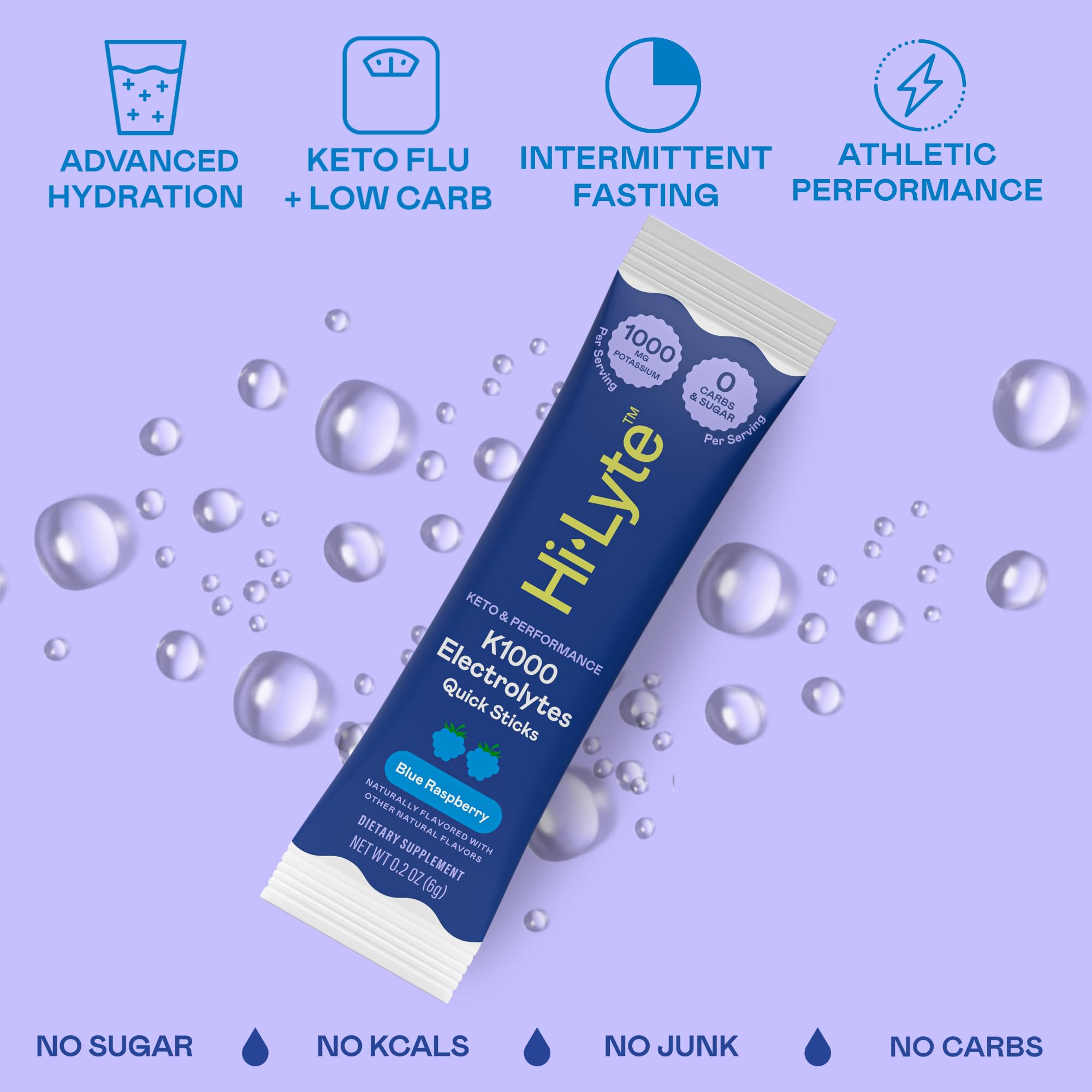 Hi-Lyte K1000 para viajar: listo para mezclar con agua.
