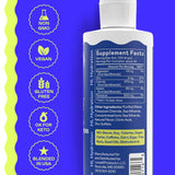 Hi-Lyte K500 sin sabor se mezcla en batido para hidratación personalizada.