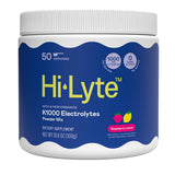 Hi-Lyte Keto K1000 Raspberry Lemon en tarro, hidratación sostenida para entrenos.