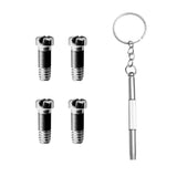 HiCycle2 Ray Ban tornillos de aro de lentes en plata para reemplazo preciso