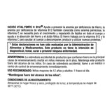 Hierro Vital Forte: frascos de 15 ml para mejorar la asimilación de nutrientes.