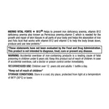 Hierro Vital Forte: apoyo en la elaboración de proteínas y recuperación.