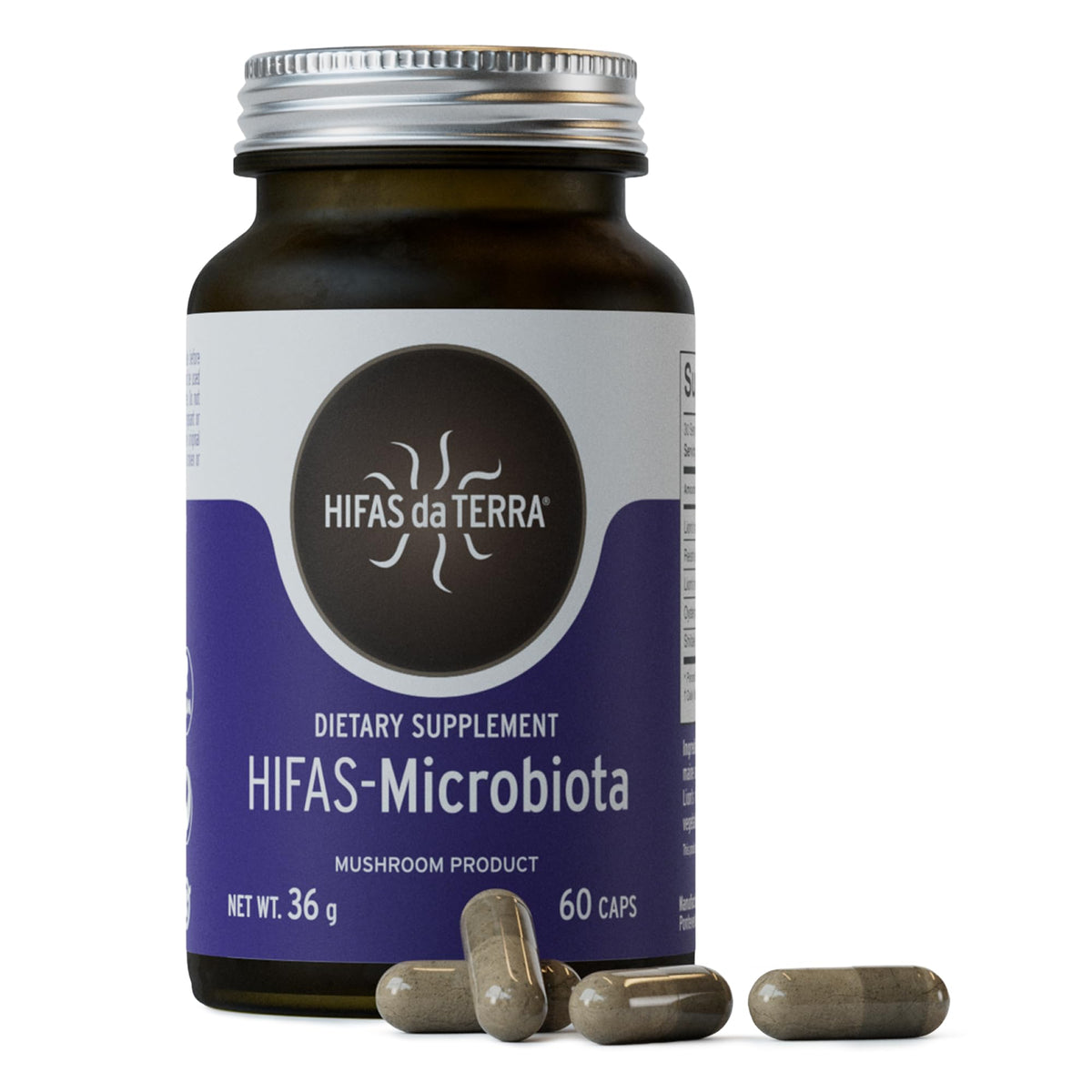 Hifas da Terra Hifas-Microbiota: bote de cápsulas, apoyo digestivo y bienestar diario