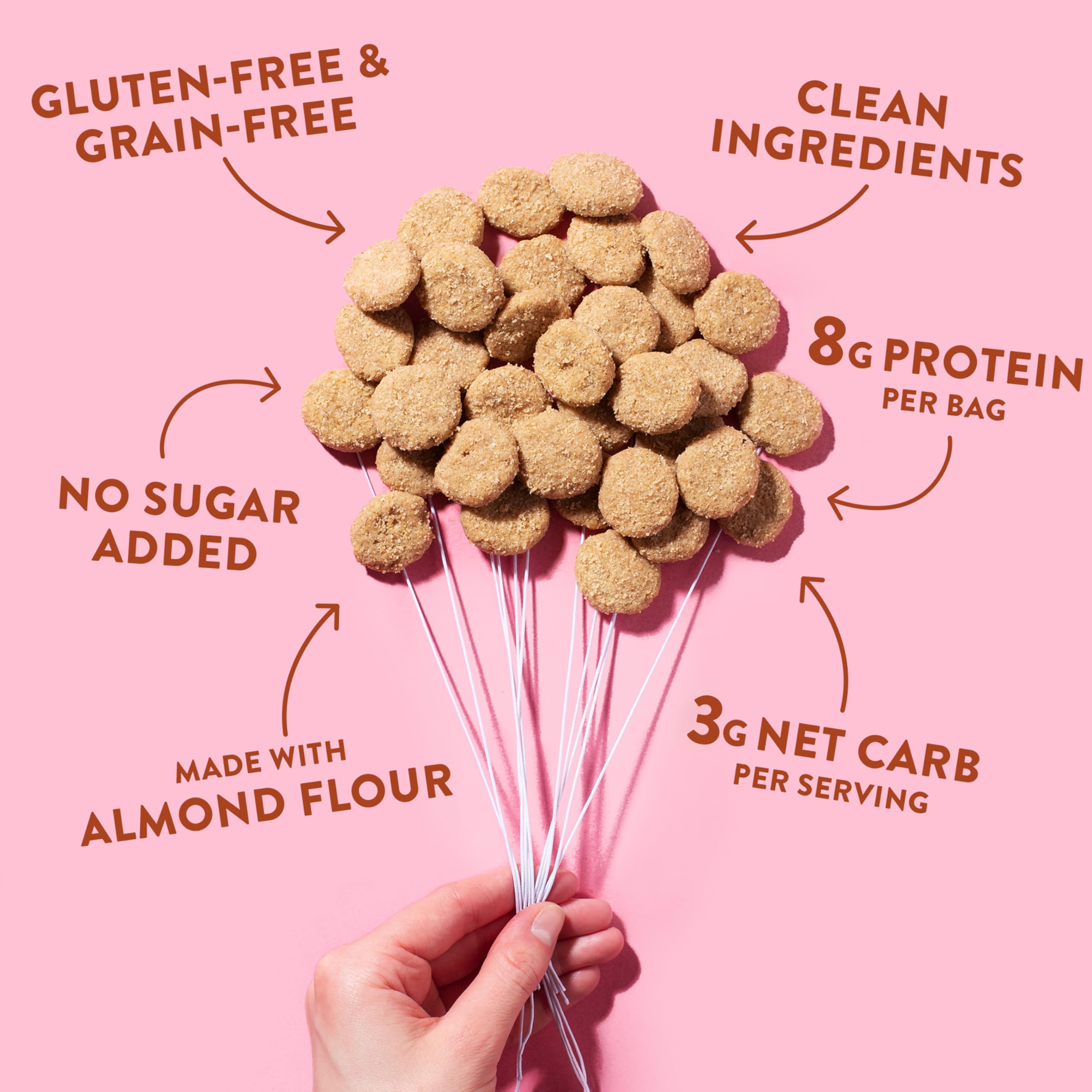 HighKey galleta snickerdoodle endulzada con fruta del monje y eritritol