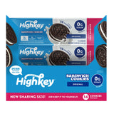 HighKey galletas cetogénicas chocolate crema, paquete ideal para snack bajo carbohidratos.