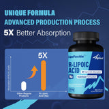 Highland Nutritional Lab cápsulas r-lipoico para apoyo metabólico diario