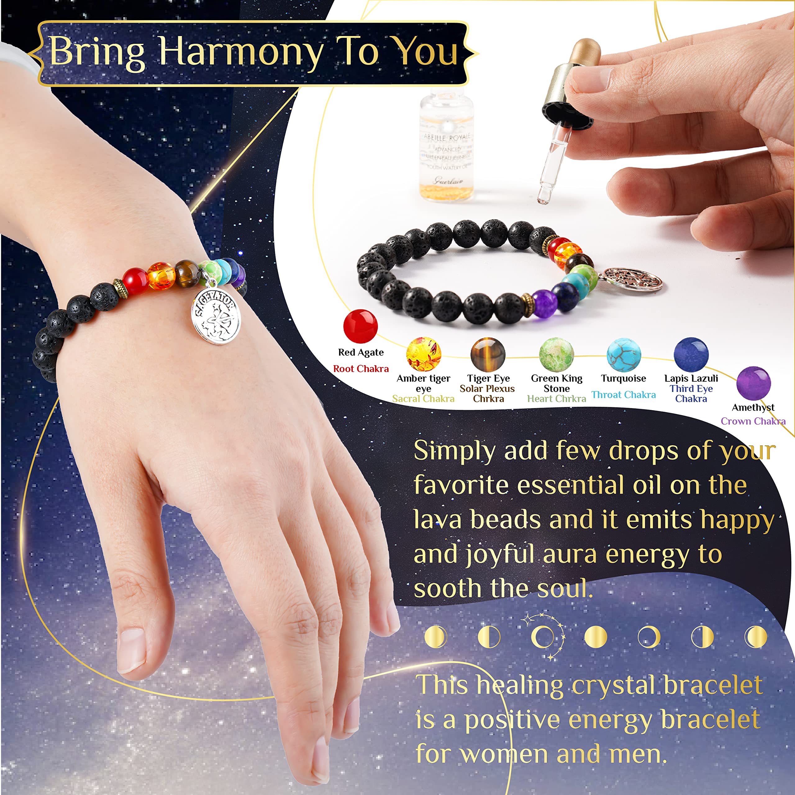Hihealer set regalo lujo zodiaco Escorpio, regalo perfecto