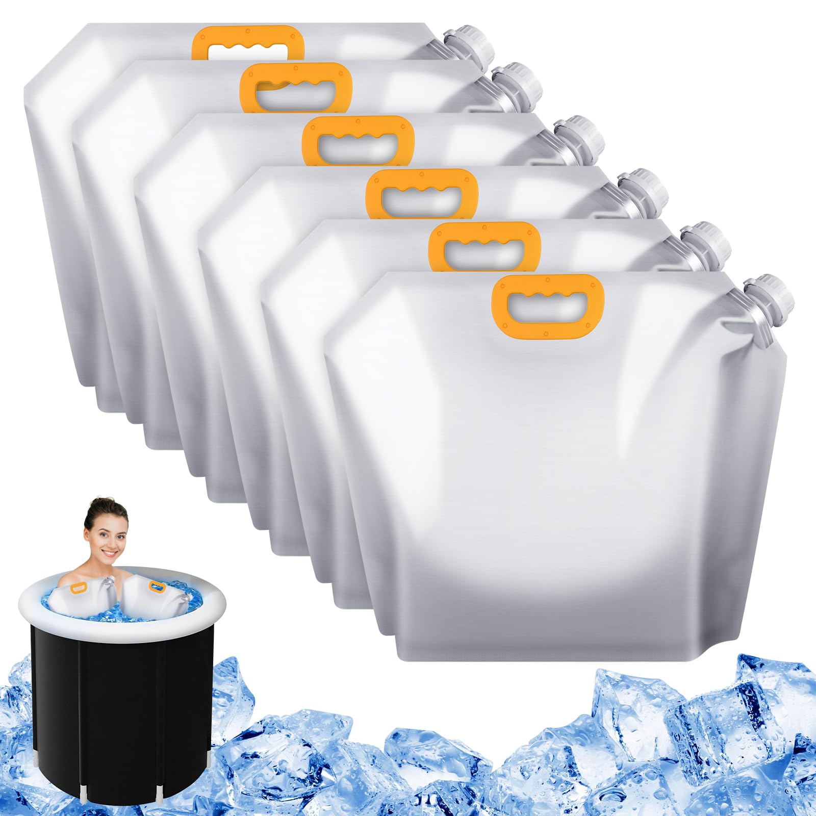 Hiitytin bolsa de baño de hielo 10L para recuperación muscular en casa