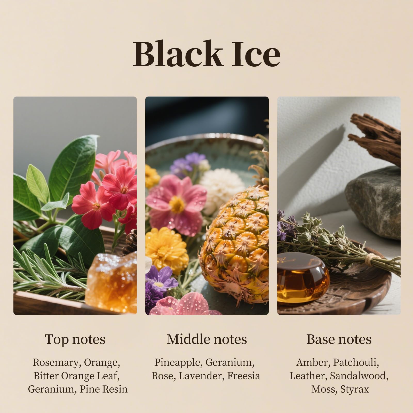 Espacio de trabajo cómodo con hijoc-black-ice y aroma suave.