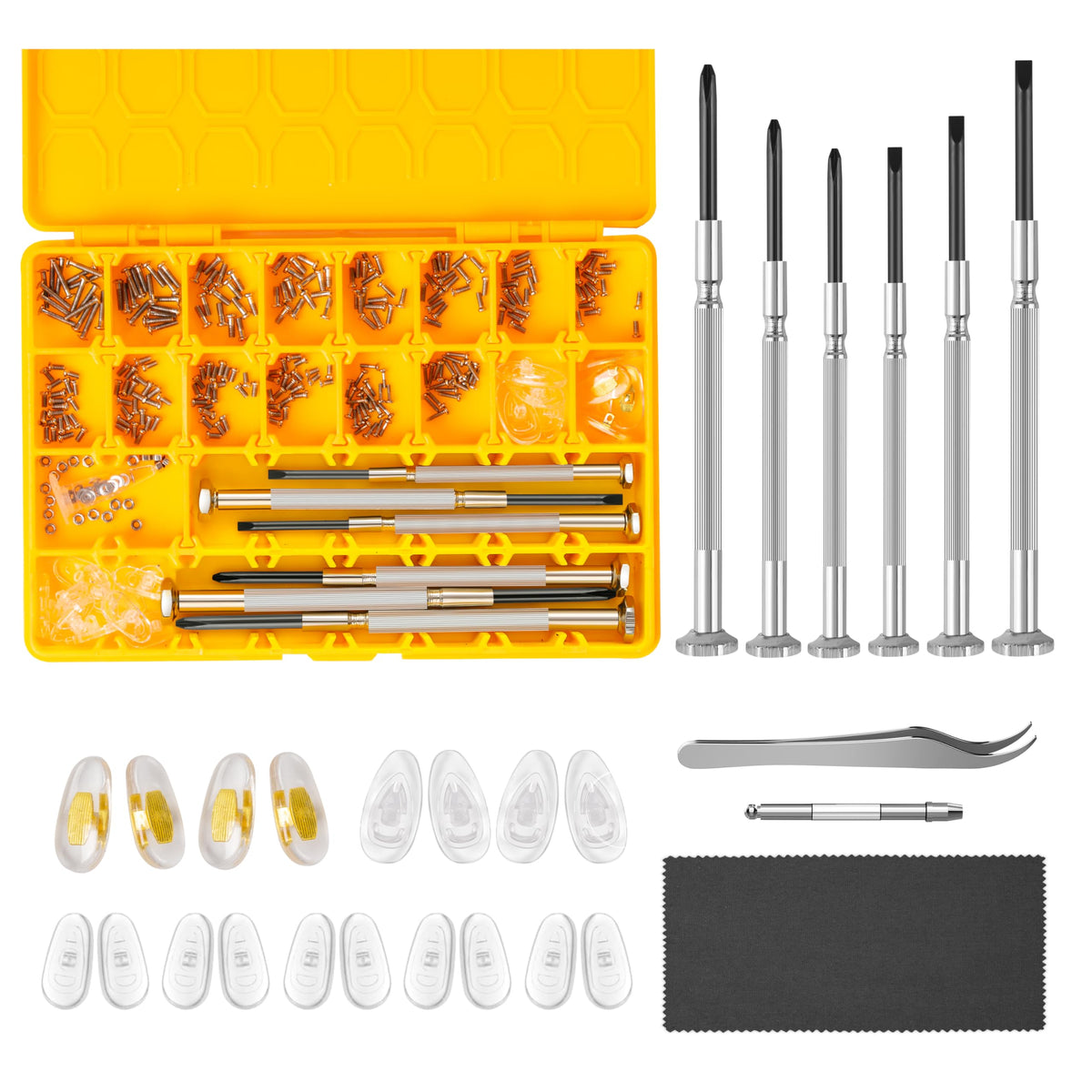 HIKETOLIGHT kit reparación gafas facilita ajustes rápidos y seguros.