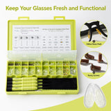 HIKETOLIGHT tornillos magnéticos para fijaciones precisas en gafas.