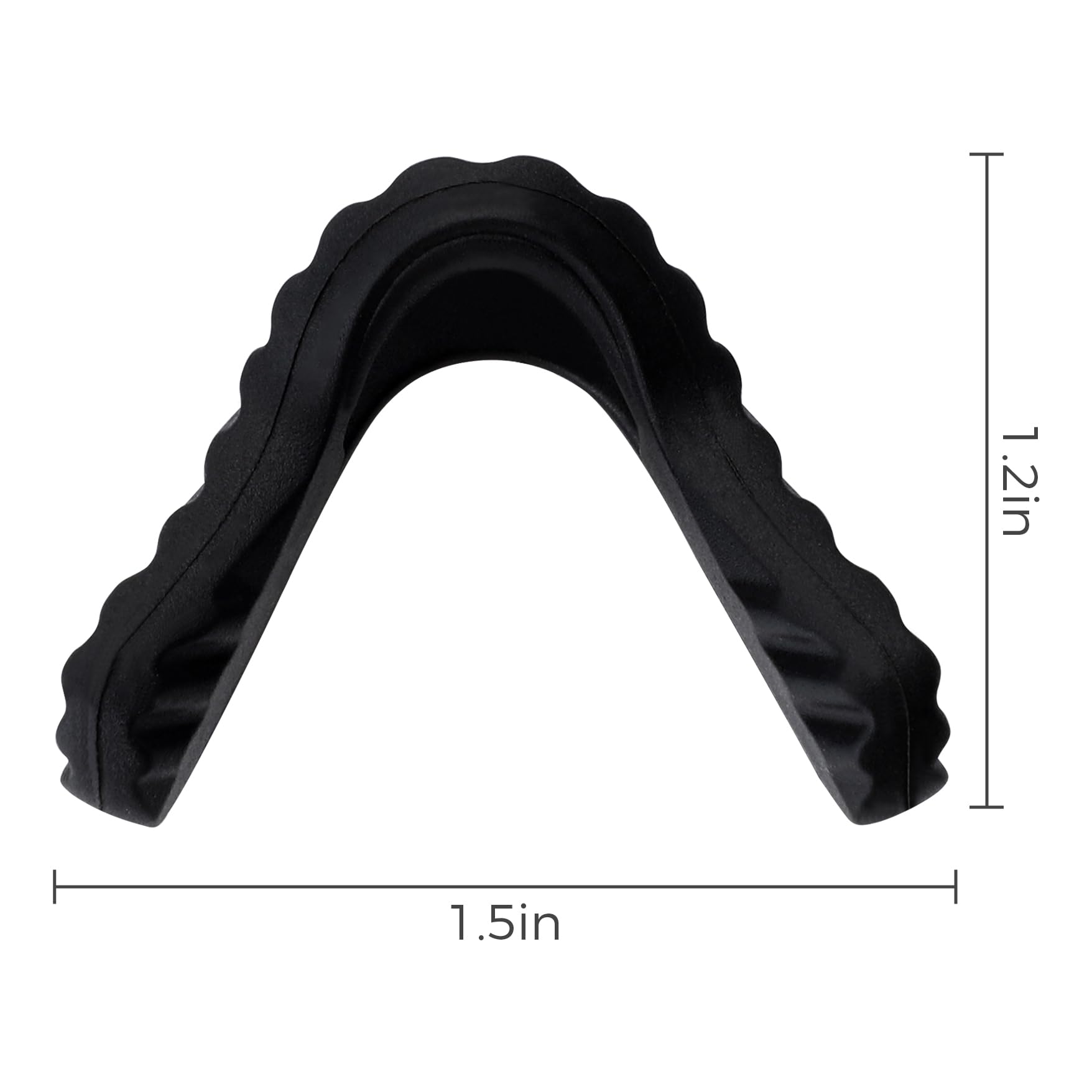 HILEEN Almohadillas nasales para Oakley M Frame Heater Vented, ajuste seguro en climas cálidos.