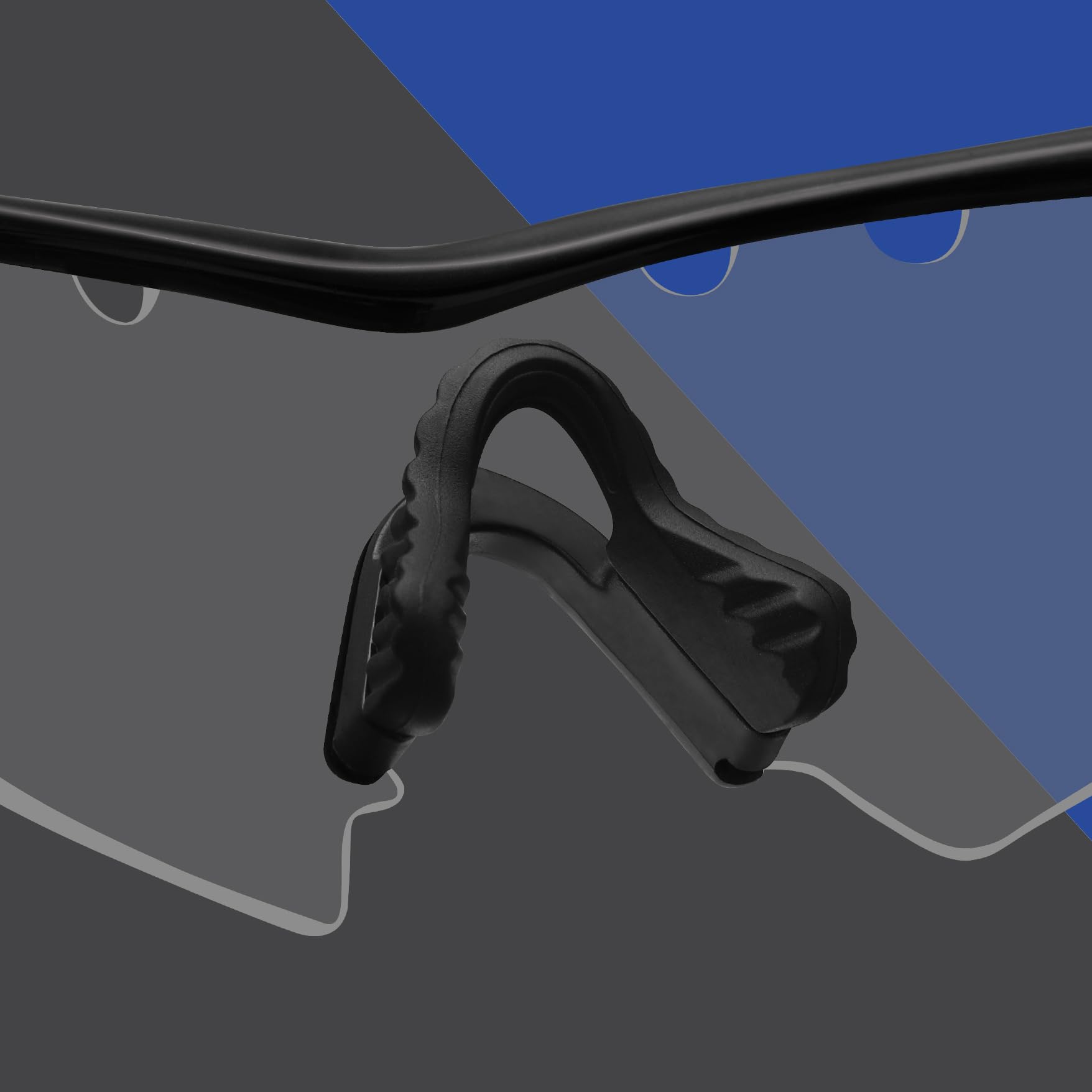 HILEEN Almohadillas nasales para Oakley M Frame Hybird, instalación rápida y compatibilidad amplia.
