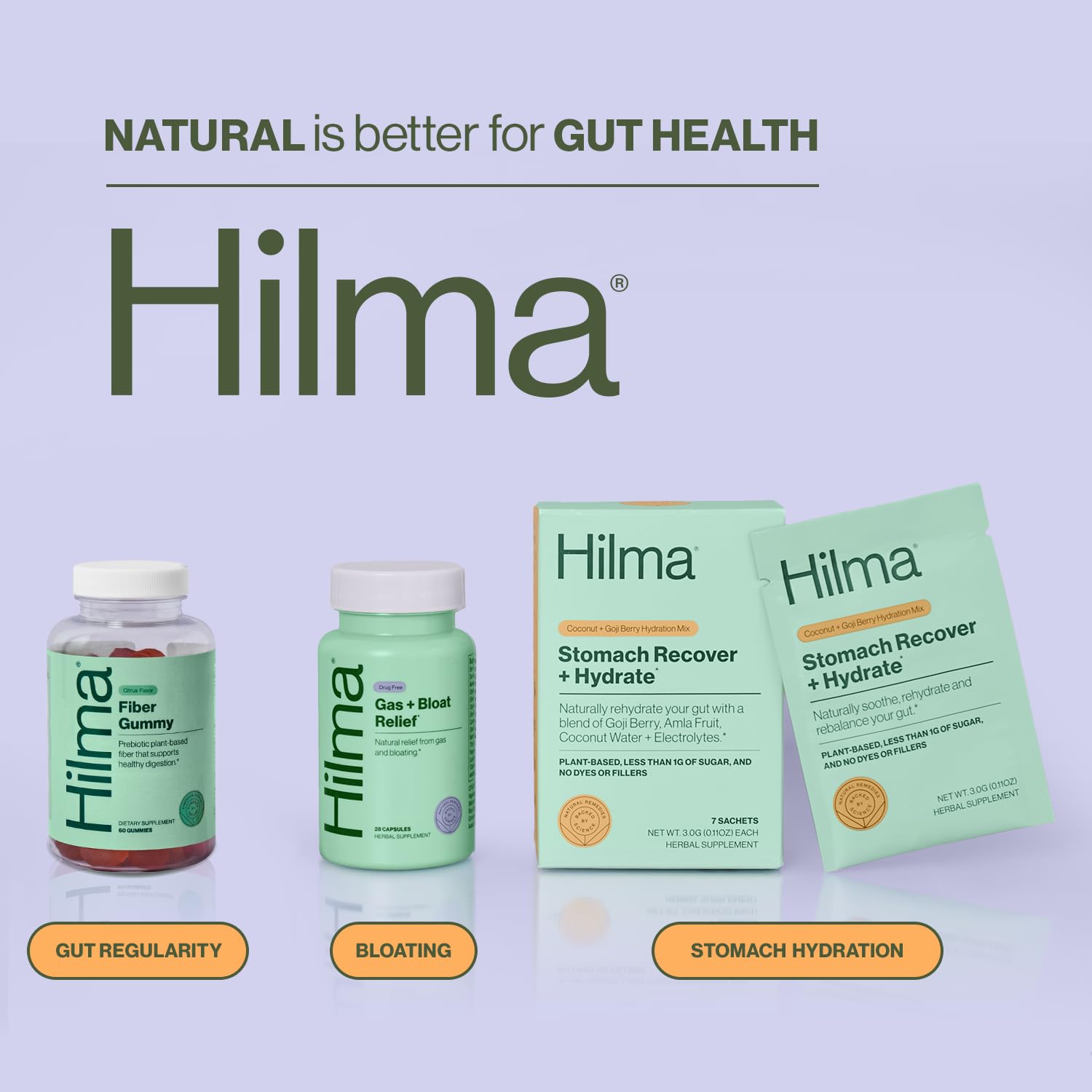 Hilma certificación etiqueta limpia garantiza ingredientes transparentes.