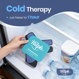 Hilph 3D Wisdom Teeth Ice Pack Wrap con correa ajustable para diferentes tamaños