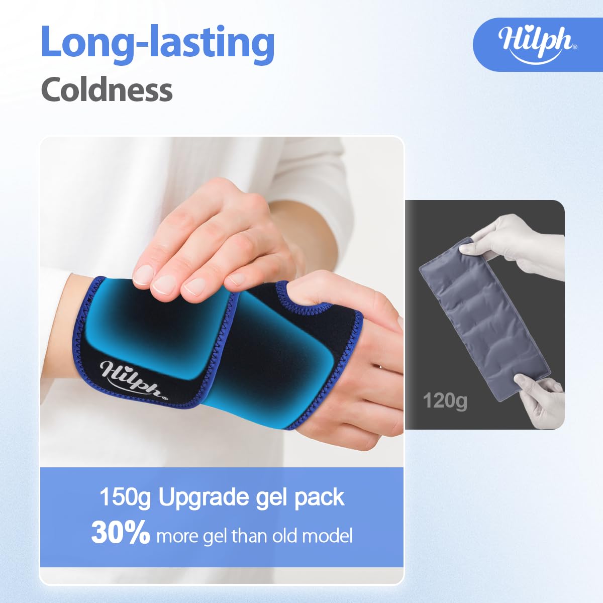 Hilph ajuste velcro pulsera muneca: ajuste cómodo y personalizado para la muñeca.
