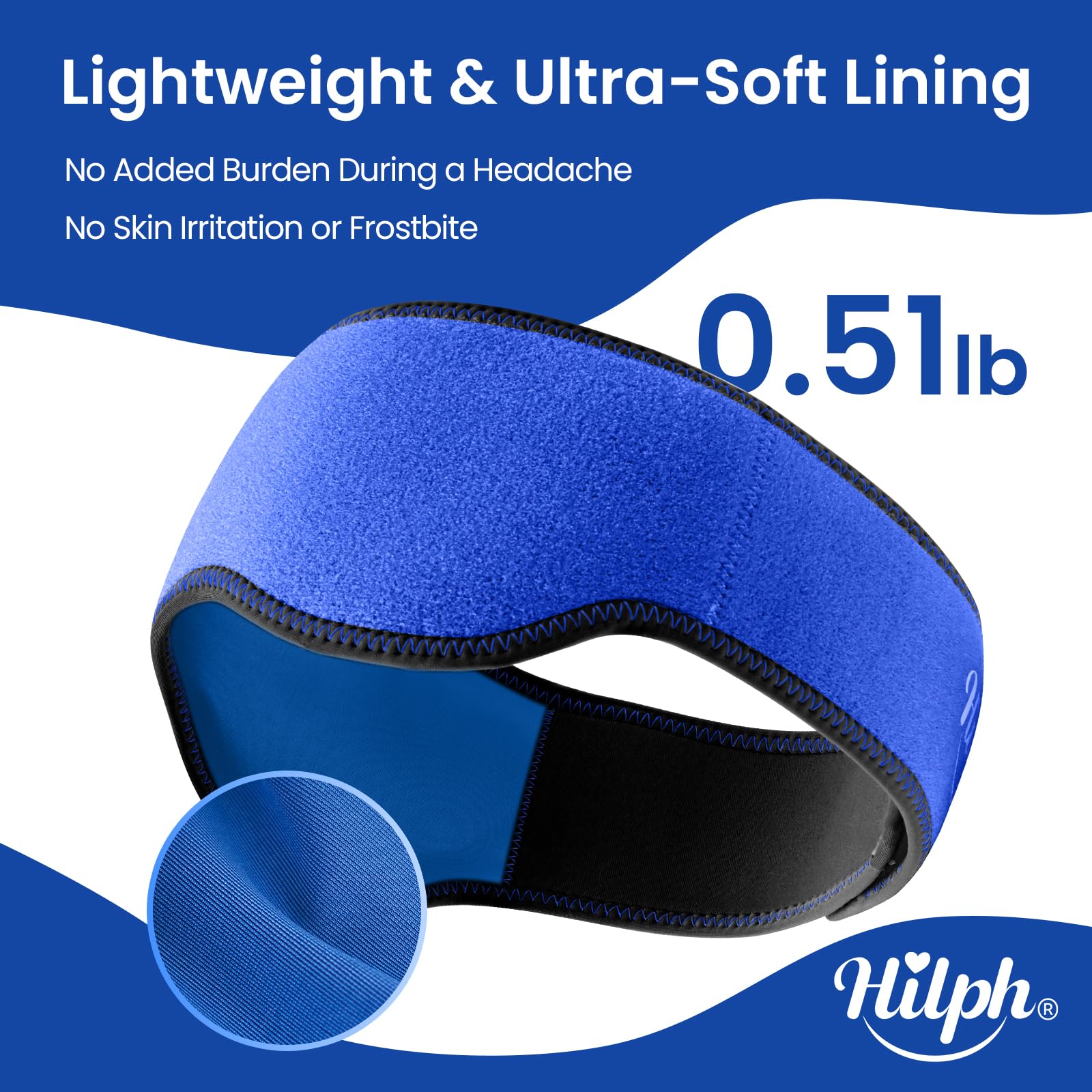 Hilph bolsa de almacenamiento para guardar la compresa.