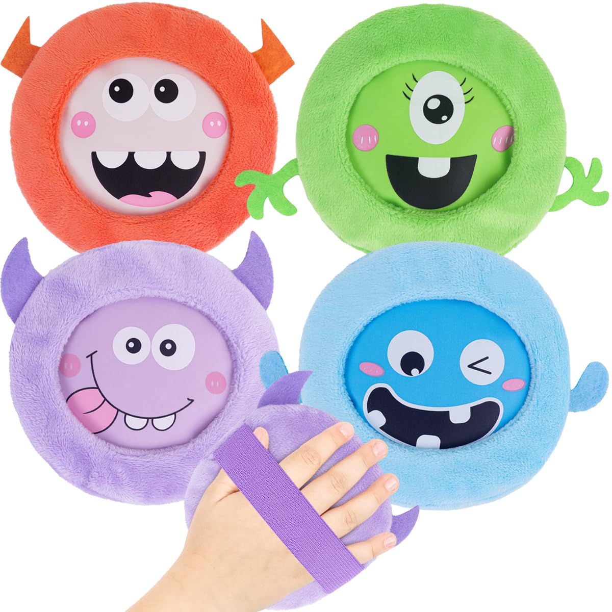 Hilph bolsas de hielo para niños con diseños adorables para consuelo suave
