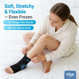 Hilph cierre flexible hielo tobillo: ajuste cómodo y congelación estable.