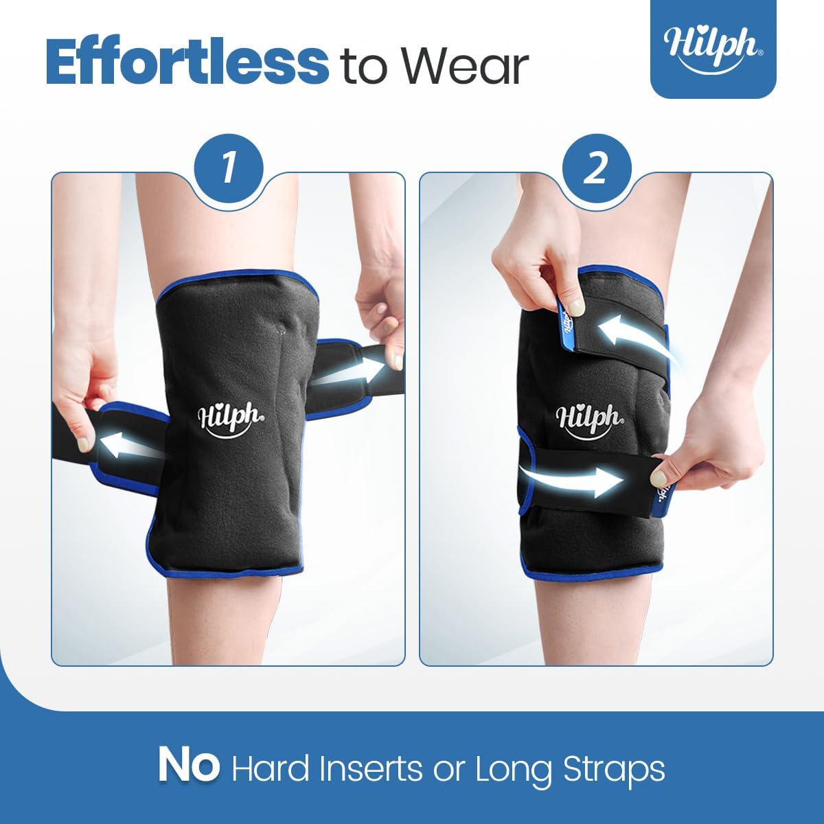 Hilph diseño en forma de Z: mayor flexibilidad para moverse.