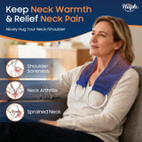 Hilph diseño extralargo de 87 cm, cobertura 360° para cuello
