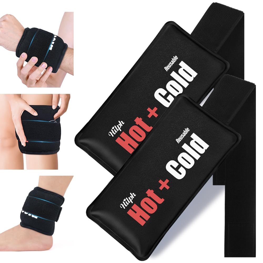 Hilph doble pack: alivio continuo para lesiones con compresas reutilizables.