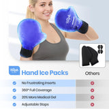 Gel de alta calidad Hilph, flexible incluso congelado, para terapia suave.