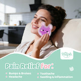 Hilph Kids compresas gel frío tamaño compacto 3x4-5, aptas para la cara